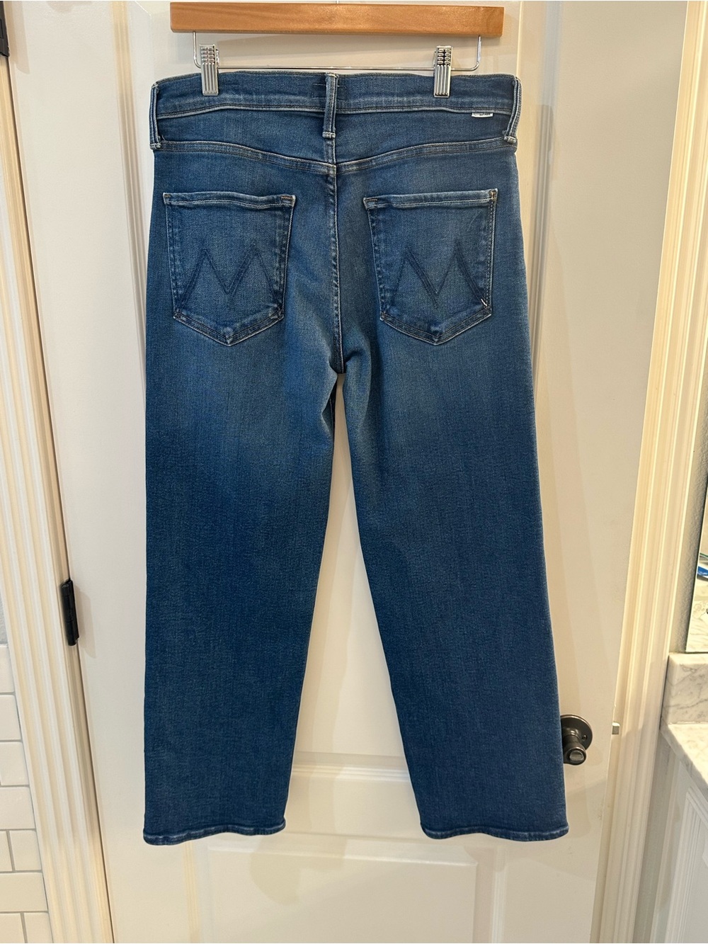 MOTHER The Mid Rise Rambler Zip Ankle in Coastal Colors Size 29